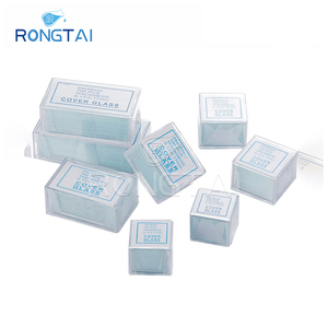 Copertura per microscopio RONGTAI occhiali fabbricazione reparti vetrini per microscopio cina 22x22mm <span class=keywords><strong>vetrino</strong></span> e copricostruttura prezzo - Product Image 2