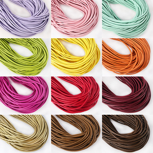 5 мм цветной плетеный шнур из искусственной кожи ПУ для рукоделия: брелоков, подвесок, ожерелий, браслетов – материал для плетения - Product Image 2
