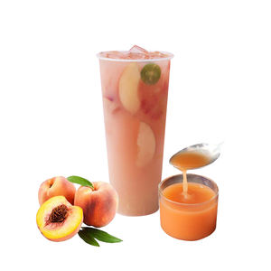 น้ำเชื่อมพีชเข้มข้น 2 ลิตร สำหรับผลิตเครื่องดื่มและขนมหวาน ขายส่ง พร้อมใช้ ผลิตจากโรงงาน - Product Image 2