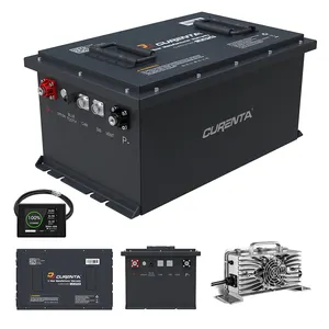 Kit de conversão de bateria de íon de lítio para carrinho de golfe DIY, 48V, 105Ah, 100Ah, 48 volts, para carros de clube E-Z GO LiFePO4