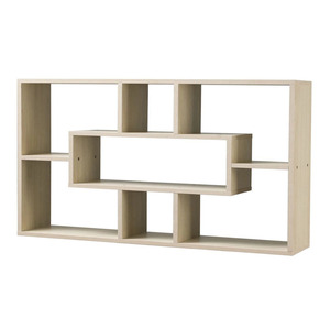 Estantería geométrica <span class=keywords><strong>de</strong></span> <span class=keywords><strong>madera</strong></span> para <span class=keywords><strong>pared</strong></span>, estantería <span class=keywords><strong>de</strong></span> <span class=keywords><strong>madera</strong></span> - Product Image 1