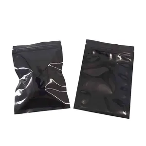 Sacchetti in mylar riutilizzabili opachi con chiusura a zip riutilizzabili opachi stampati a forma di odore 3.5G