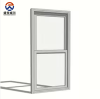 Ventana Corredera Vertical que Ahorra Espacio para Pasillo de Cocina