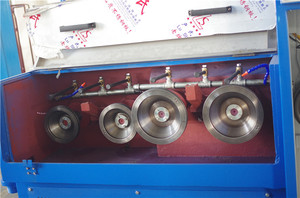 DE MARZO DE Expo Venta caliente 24D de alambre máquina de tirar <span class=keywords><strong>entrada</strong></span> tamaño 0,5-1,2mm sacar diámetro 0,1-0,52mm - Product Image 3