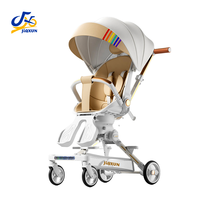 Poussette pour nouveau-né High View 3 en 1, système de voyage, grand panier de rangement, poussette multifonctionnelle pour bébé, poussette de voyage