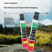 Pompe submersible centrifuge à puits profond en acier inoxydable DC 48/60V pour vélos électriques/trottinettes et pompage d'eau domestique