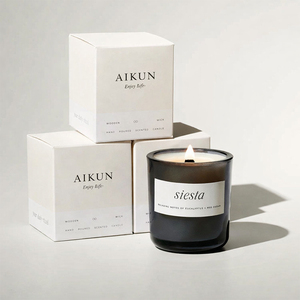 Velas Aromáticas Hechas a Mano con Cera de Soya Ecológica de AIKUN para el Hogar, Dormitorio, Spa y Relajación - Product Image 1