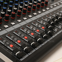 Table de mixage audio professionnelle Magic16 Blueteeth Mp3 Usb Console de mixage carte son avec 24 effecteurs DSP et lecteur grand écran