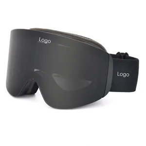 2023 nuovo arrivo Sport Snow Goggle lente sferica UV400 occhiali da sci magnetici occhiali da Snowboard