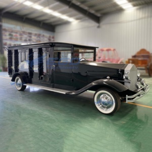 Carro Fúnebre Eléctrico Negro Personalizado para Ataúdes, Modelo Especial, Venta Caliente en Nigeria - Product Image 1