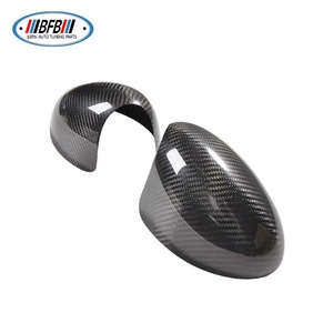 Coque de rétroviseur latéral en fibre de carbone, type à ajouter, pour <span class=keywords><strong>Mini</strong></span> <span class=keywords><strong>Cooper</strong></span> R56 2011-2015 - Product Image 2