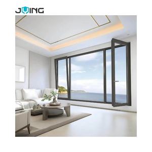 إطار نافذة من الألومنيوم عالي القوة من جيينغ |   تصميم مقاوم للعوامل الجوية |   استخدام المباني - Product Image 3