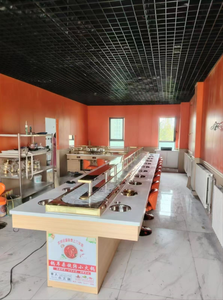 ระบบ<span class=keywords><strong>สายพาน</strong></span>ลำเลียงซูชิแบบหมุนสำหรับร้านอาหาร - Product Image 4