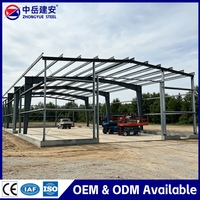 Zhongyue, entreprise de matériaux de construction de bâtiments préfabriqués en acier de haute qualité, hangars d'avions, entrepôts