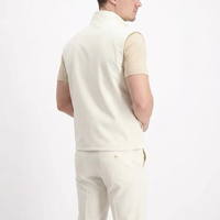 Chaleco cortavientos ligero de dos caras para hombre OEM al por mayor, chaleco sin mangas personalizado de lujo de alta calidad, calentador de cuerpo funcional