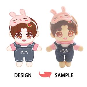 Mainan boneka Kpop Korea lembut yang dapat disesuaikan dengan poliester dan katun PP mengisi H23 CM - Product Image 2
