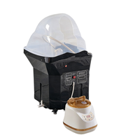 Bac à shampoing portable chauffant avec bassin en céramique, lavabo mobile thermostatique moderne pour salon de beauté et usage domestique