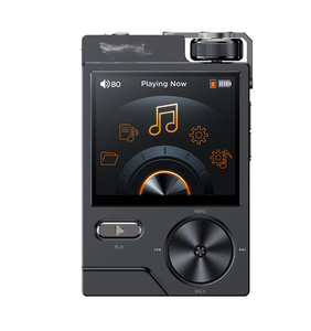 เครื่องเล่น MP3 ไฮไฟโลหะผสมสังกะสี รองรับเสียง DSD Lossless เชื่อมต่อไร้สายผ่านบลูทูธ พกพาสะดวก พร้อมปุ่มหมุน สำหรับนักฟังเพลงระดับออดิโอไฟล์และนักเรียน - Product Image 1