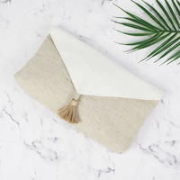 2020 gros femme mode sac blanc bambou beauté cosmétiques voyage étui à maquillage
