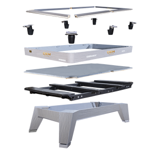 Mesa de billar Winner con pizarra de 8 pies para entretenimiento comercial de snooker - Product Image 2