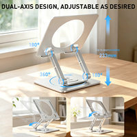 Support de bureau flexible réglable en hauteur en alliage d'aluminium pour usage commercial OEM ODM, support portable anti-corrosion pour tablette et ordinateur portable