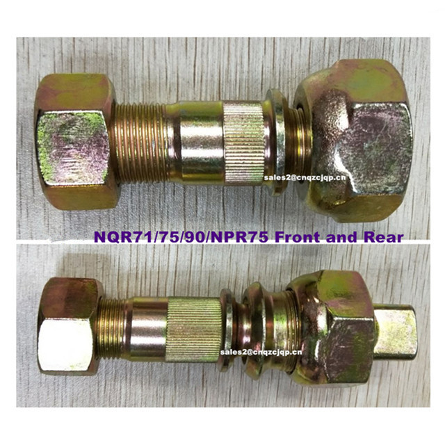 Wheel Bolt Truck Rear Stud with Nuts 8970815841 for Isuzu NQR71/NPR75
