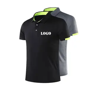 SYDZ 100 % Polyester 125 g leicht atmungsaktiv ein Herren Business und Wear POLO-Hemd