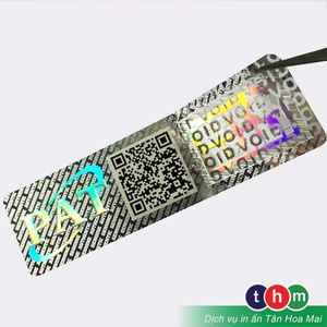Etiquetas holográficas antifalsificación para embalaje de certificados 3D personalizadas con impresión láser - Product Image 1