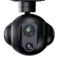 Caméra à double capteur K11 avec suivi IA et contrôle du zoom, compatible drone d'inspection industrielle à charge utile de 3 kg, haute précision 21Y