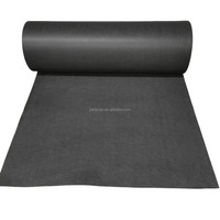 Tapis de paillage respirant 100 % polyester pour la protection des arbres et des plantes, en tissu non tissé pour potager