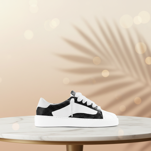 Zapatillas de Deporte Casuales de Cuero y Malla para Hombre, Cierre con Cordones, Antideslizantes, Suaves, Ligeras, Cómodas, Modernas y a la Moda - Product Image 6