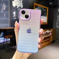 Coque de protection transparente multicolore en TPU et PC pour iPhone 11 12 13 14 15 16 17 18 Pro Max – Accessoire