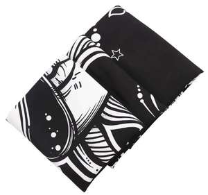 Zon Maan Abstract Ontwerp Polyester Hoge Kwaliteit Wandtapijt Zwart Wit Mystieke Zon Met Ster Muur Opknoping <span class=keywords><strong>Decor</strong></span> Voor Slaapkamer - Product Image 4