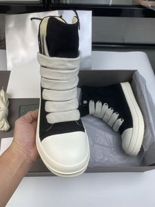 Zapatillas Clásicas Owens de Caña Alta, Botas Casuales con Suela de Skateboard de Diseño, Botas Vaqueras para Hombre - Product Image 1