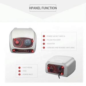 2029 AT-MD-043 65W 35Krpm fort 207 avec 120 pièce à main Micromoteur Nail Drill Machine - Product Image 4