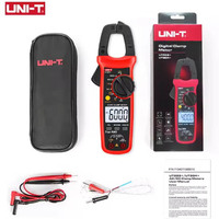 Multimètre à pince numérique UNI-T UT201+ UT202+ UT203+ UT204+ AC/DC, True RMS, 400-600A, voltmètre et ohmmètre à plage automatique