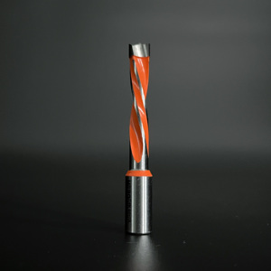 HERO 4CF Type 5mmx57 R/L <strong>Dowel</strong> Drill <strong>Bits</strong> Tungsten Drill <strong>Bit</strong> Blind Hole Drill <strong>Bit</strong> for CNC <strong>Machine</strong> Woodworking