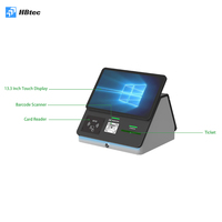 Distributeur automatique de billets en libre-service pour zones touristiques, avec vérification multiple, fonction SDK et écran tactile optiquement collé