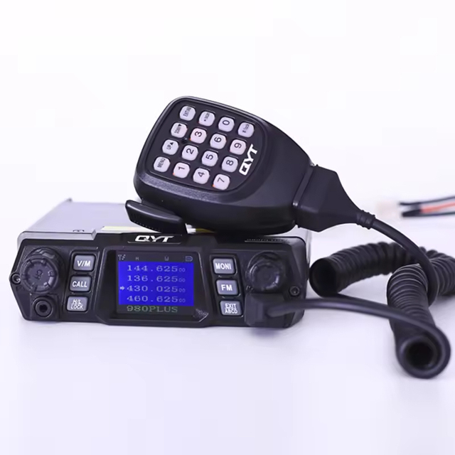 Uhf Vhf CB Radio High-power 100W Dual Band Quad Band Transceiver Long Range Walkie Talkie for Car and Vehicle CN-980PLUS