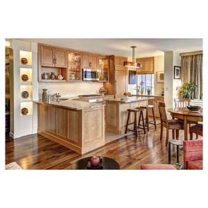 Mobili da Cucina Laminati Bianchi Lucidi con <span class=keywords><strong>Isola</strong></span>, Design Personalizzato, Oltre 30 Colori Disponibili, <span class=keywords><strong>Disegno</strong></span> 3D Gratuito - Product Image 2