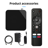 ATSC 3,0 Android TV box Receptor de canales de TV en vivo gratis decodificador digital 4K ATSC H265 4K HD Smart TV box