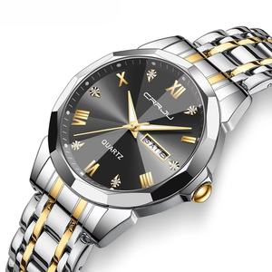 Reloj de Cuarzo para Hombre, Diseño Clásico de Negocios, Acero Inoxidable, Manecillas Luminosas HD, Números Romanos, Calendario, Casual, OEM ODM - Product Image 3