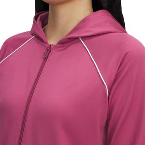 ชุดกีฬาไนลอนผู้หญิงแบบชุดเดียว ลายถัก แขนยาว มีซิป กางเกงขายาวลำลอง ปรับแต่งได้ - Product Image 2