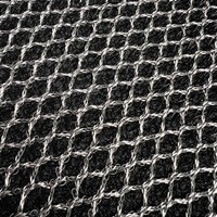Grand tapis d'entrée moderne en PP aiguilleté |   Grattoir à poussière antidérapant à grille ouverte avec support en PVC résistant aux taches |   Lavable en intérieur