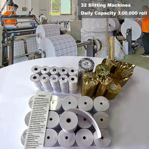 Papel Térmico Sin BPA de 80x80mm y 57x40mm, Tamaño Personalizado, Papel de Una Sola Capa para Cajas Registradoras POS, para Bancos, Supermercados, Loterías y Cines - Product Image 2