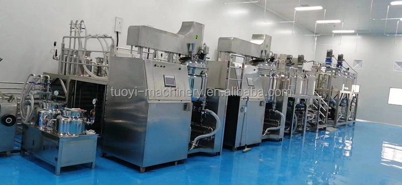 High quality lotion shampoo mixer machine heating mixer machine homogenizing mixer machine