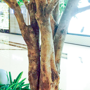 مصنع توريد نمط جديد الاصطناعي أوراق اللبخ يترك شجرة تين البنغال للبيع - Product Image 5