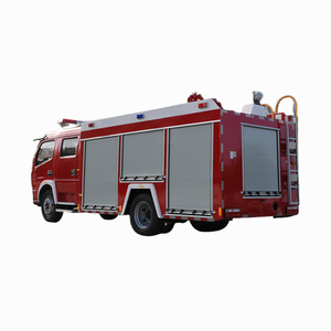 Nuovo Camion dei Pompieri Economico 4x2 Diesel con Serbatoio da 4000L e Altezza di Lavoro di 55m per il Servizio Antincendio Nigeriano - Product Image 4