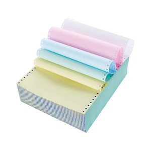 Papel Continuo para Impresora de Computadora, Papel NCR sin Carbón de 60 g/m², para Documentos Comerciales - Product Image 5
