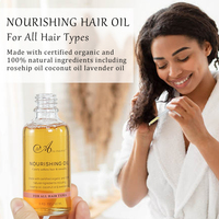 Minyak esensial perawatan rambut, minyak esensial untuk rambut, produk perawatan rambut, minyak nutrisi Vitamin Label pribadi